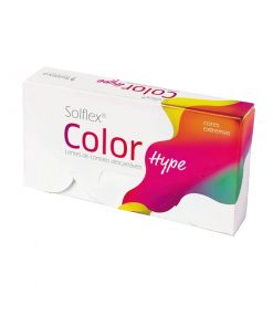 Lente de Contato Solflex Color Hype Mensal Sem Grau
