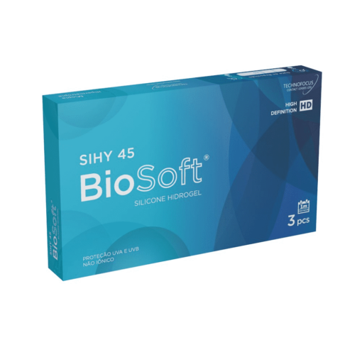 Lente de Contato Biosoft SIHY 45 - Uso Mensal