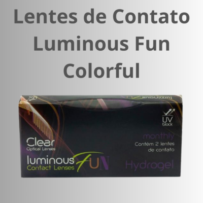 Lentes de Contato Luminous Fun Colorful
