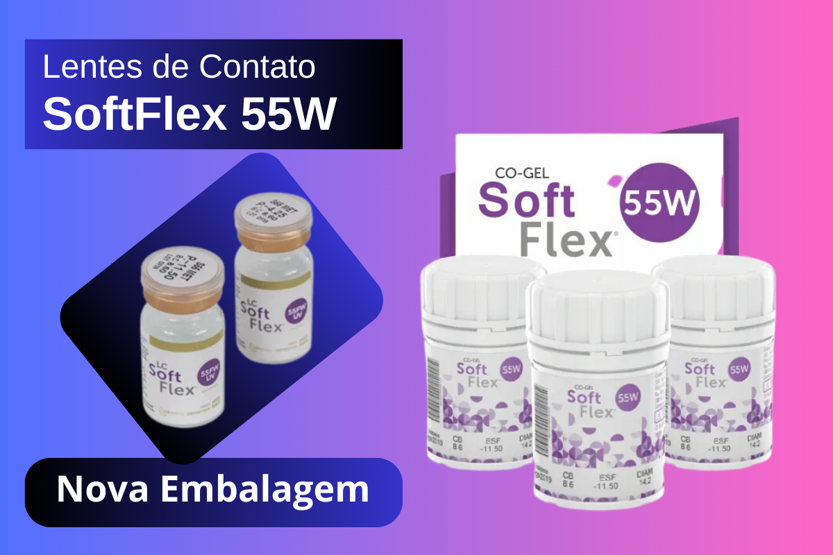 Lentes de Contato SoftFlex 55W