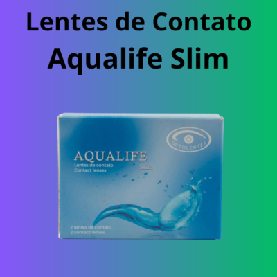 Lentes de Contato Aqualife Slim