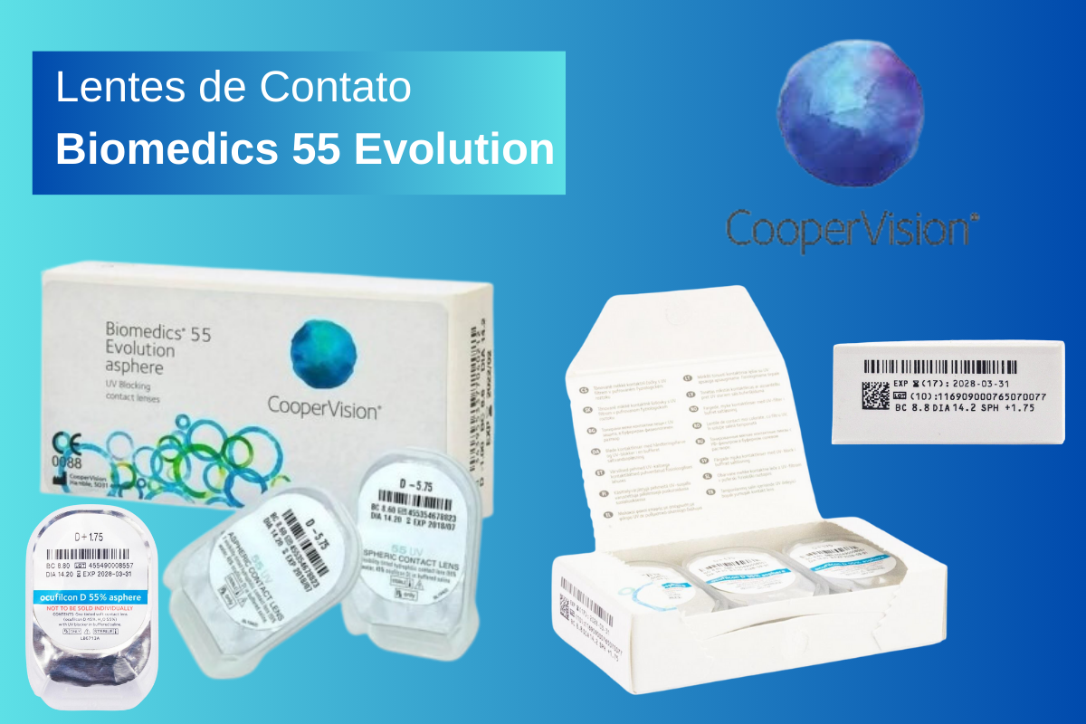 Lentes de Contato Biomedics 55 Evolution