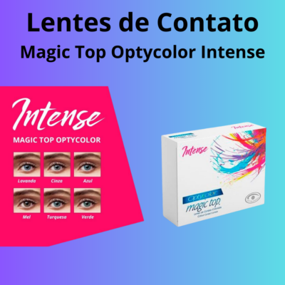 Lentes de Contato Magic Top Optycolor Intense