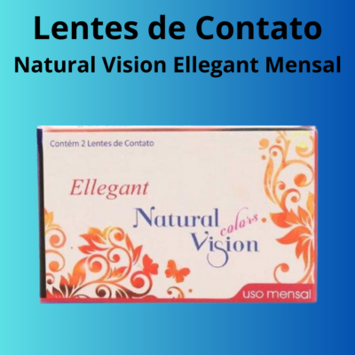 Lentes de Contato Natural Vision Ellegant Mensal