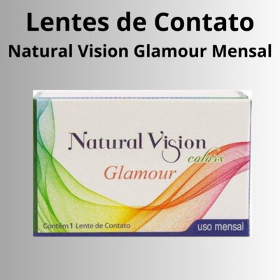 Lentes de Contato Natural Vision Glamour Mensal
