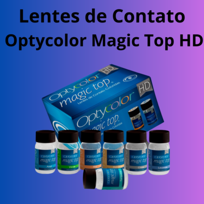 Lentes de Contato Optycolor Magic Top HD
