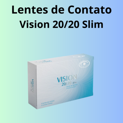 Lentes de Contato Vision 20/20 Slim