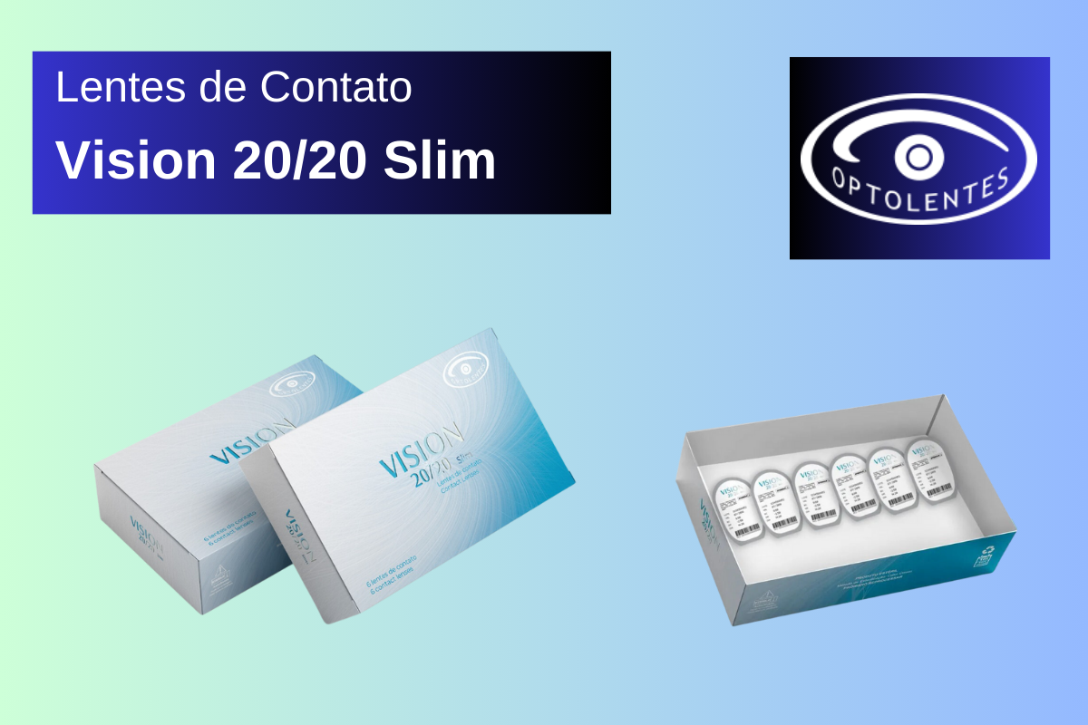Lentes de Contato Vision 2020 Slim