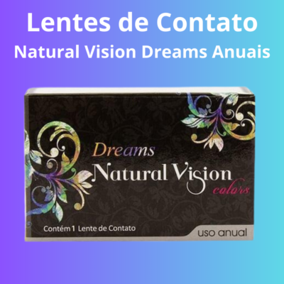 Lentes de Contato anuais Natural Vision Dreams